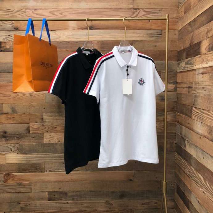 Picture of Moncler Polo Shirt Short _SKUMonclerM-3XL8qn198620698
